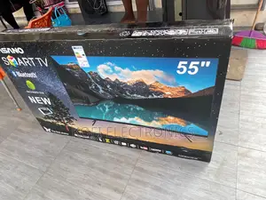Asano 55” Smart Tv Sleek, Smart Stunning Display