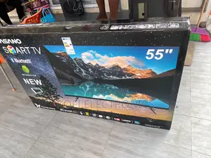 Asano 55” Smart Tv Sleek, Smart Stunning Display