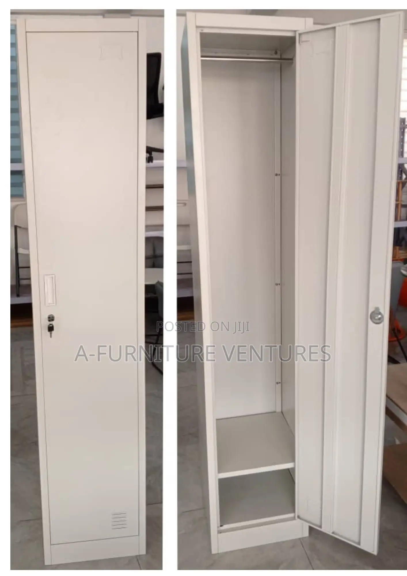 Metal Single Wardrobe