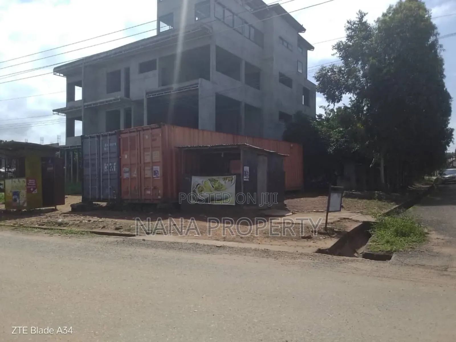 Road Side Land for Sale Located at Oyarifa