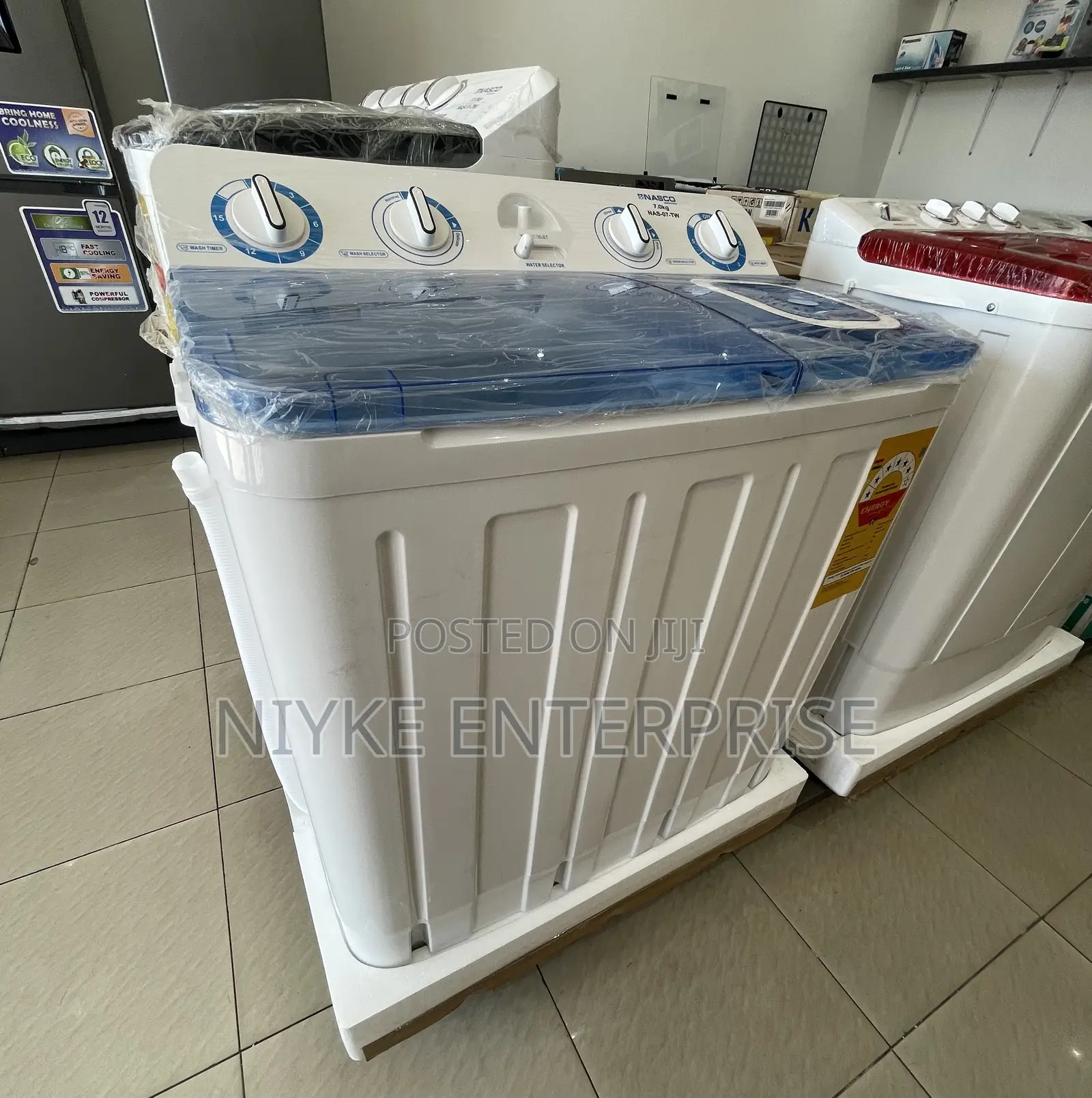 Quality Nasco Nas-07-tw 7kg Twin-tub Washing Machine.