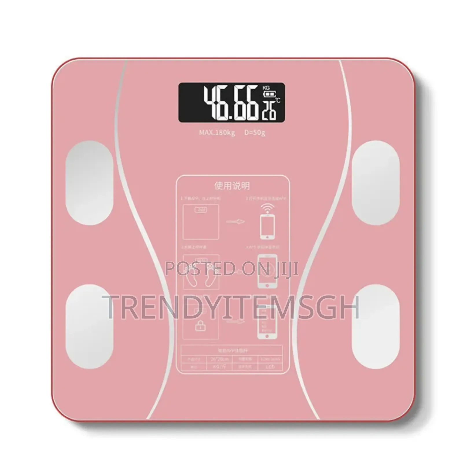 Smart Digital Body Fat Weighing Scale