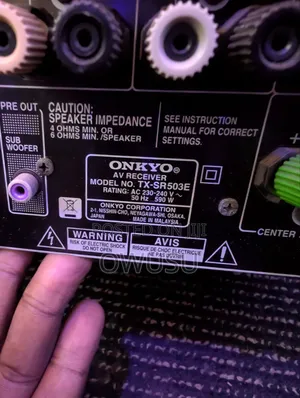Onkyo Tx-Sr503e Bluetooth Amplifier
