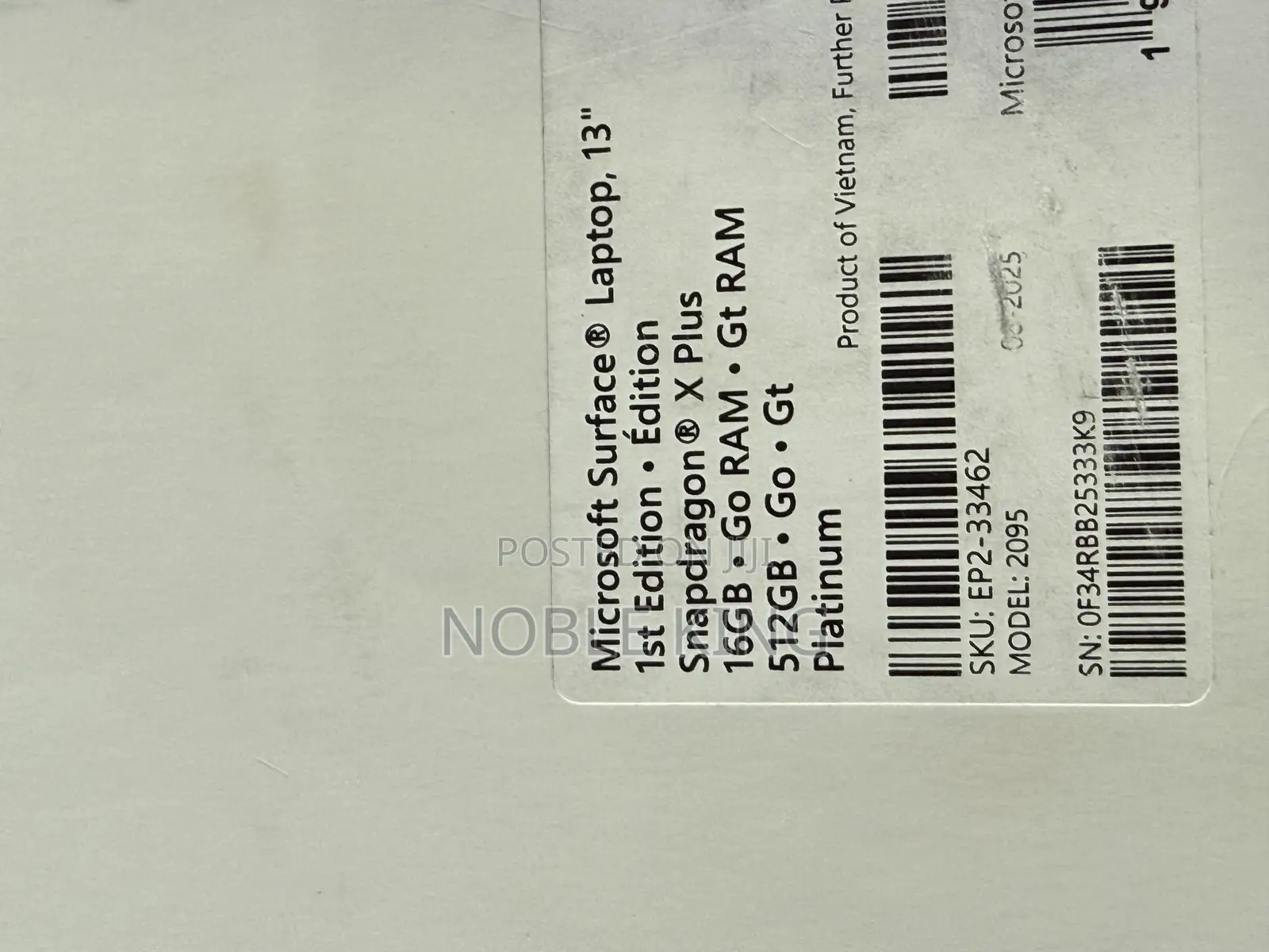 New Microsoft Surface Laptop 7 16GB Qualcomm Snapdragon X Plus 512GB
