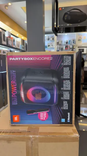 JBL Partybox Encore 2 100w Party Speaker With Mic Kit