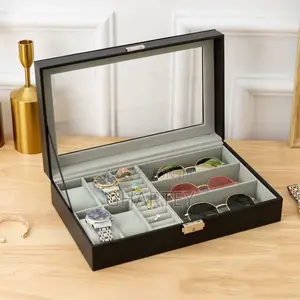 Elegant Jewelry Sunglasses Storage Box