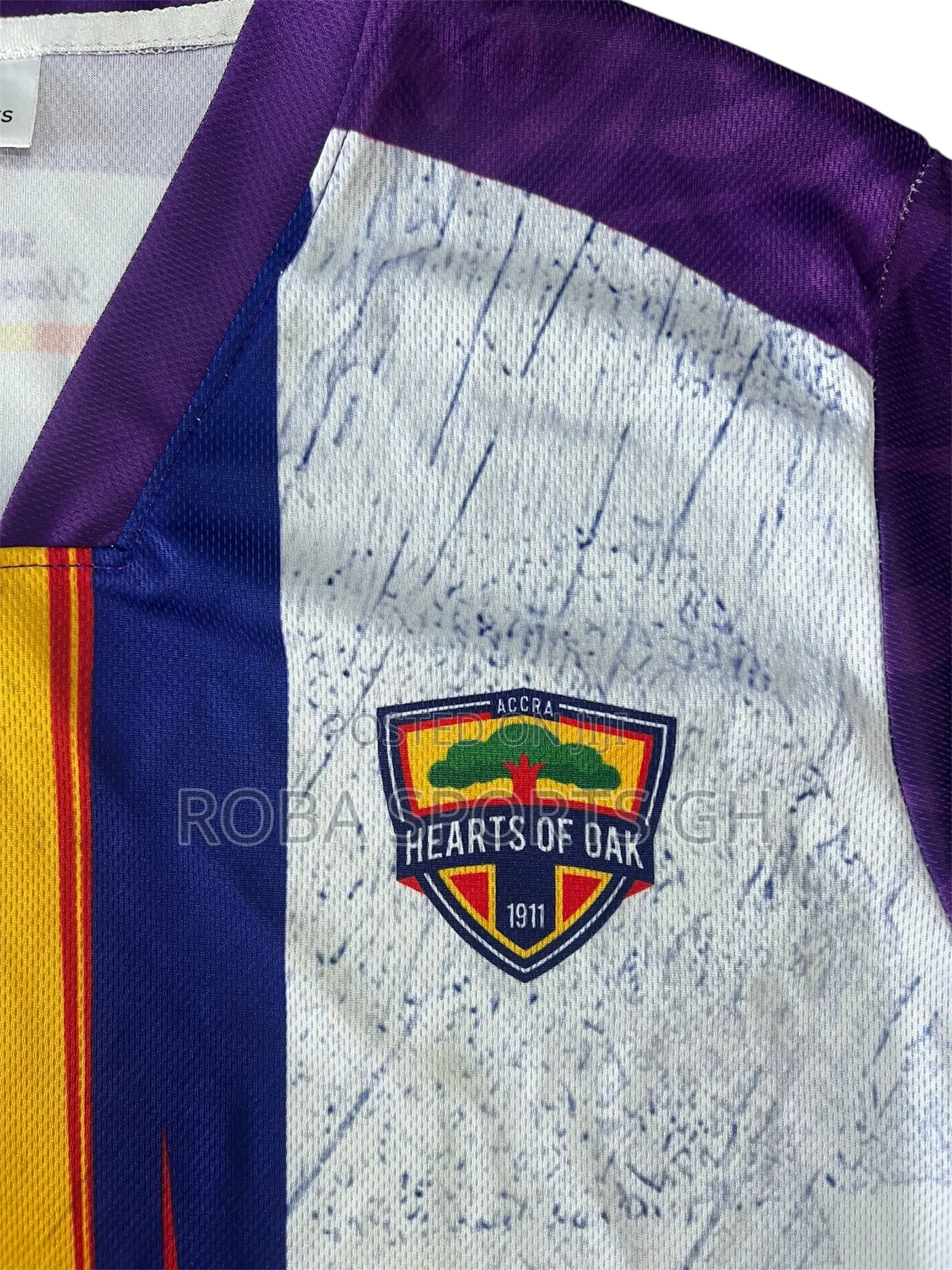 2025/26 Accra Hearts of Oak Away Jersey