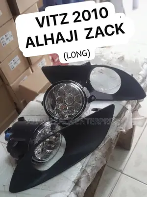 Toyota Vitz 2010 Led Foglight and Cover