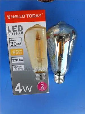 Led St64 Bulb(Warm and White Color,4w)