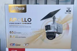 Dahua Solar Camera Ipc-Pts2649c-3e3z-4gb20 3+3mp Wizcolor Hybrid-Zoom