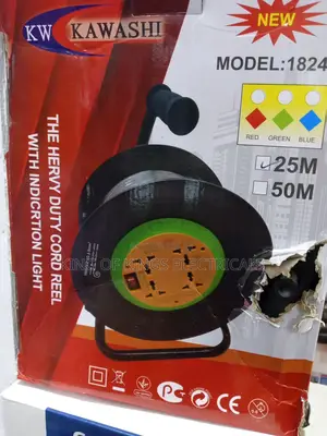 Heavy Duty Cord Reel Extension Board With Indication Light(25m)