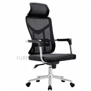 Strong Black Ergonomic Office Chair
