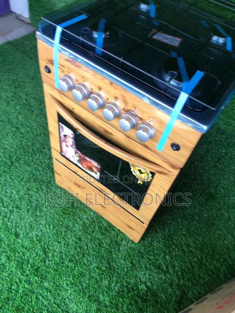 Volcano 4-Burner Gas Cooker With Built-in Oven