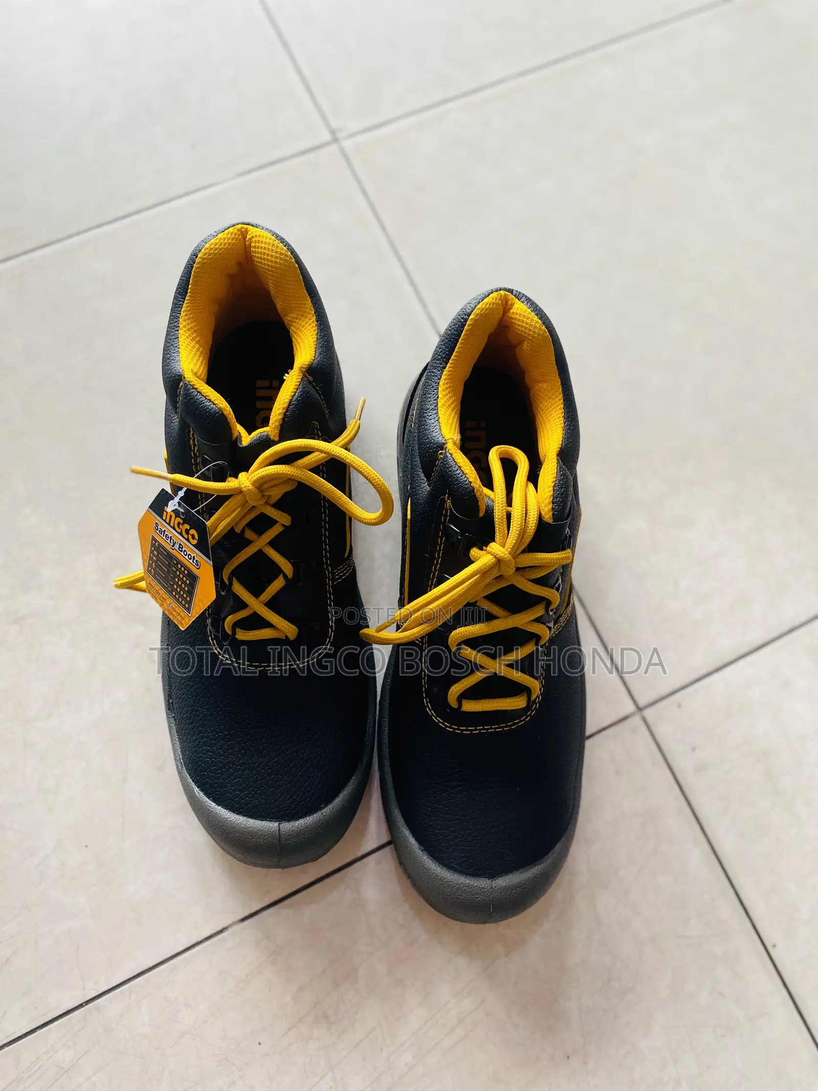 Safety Boots With Steel Cap