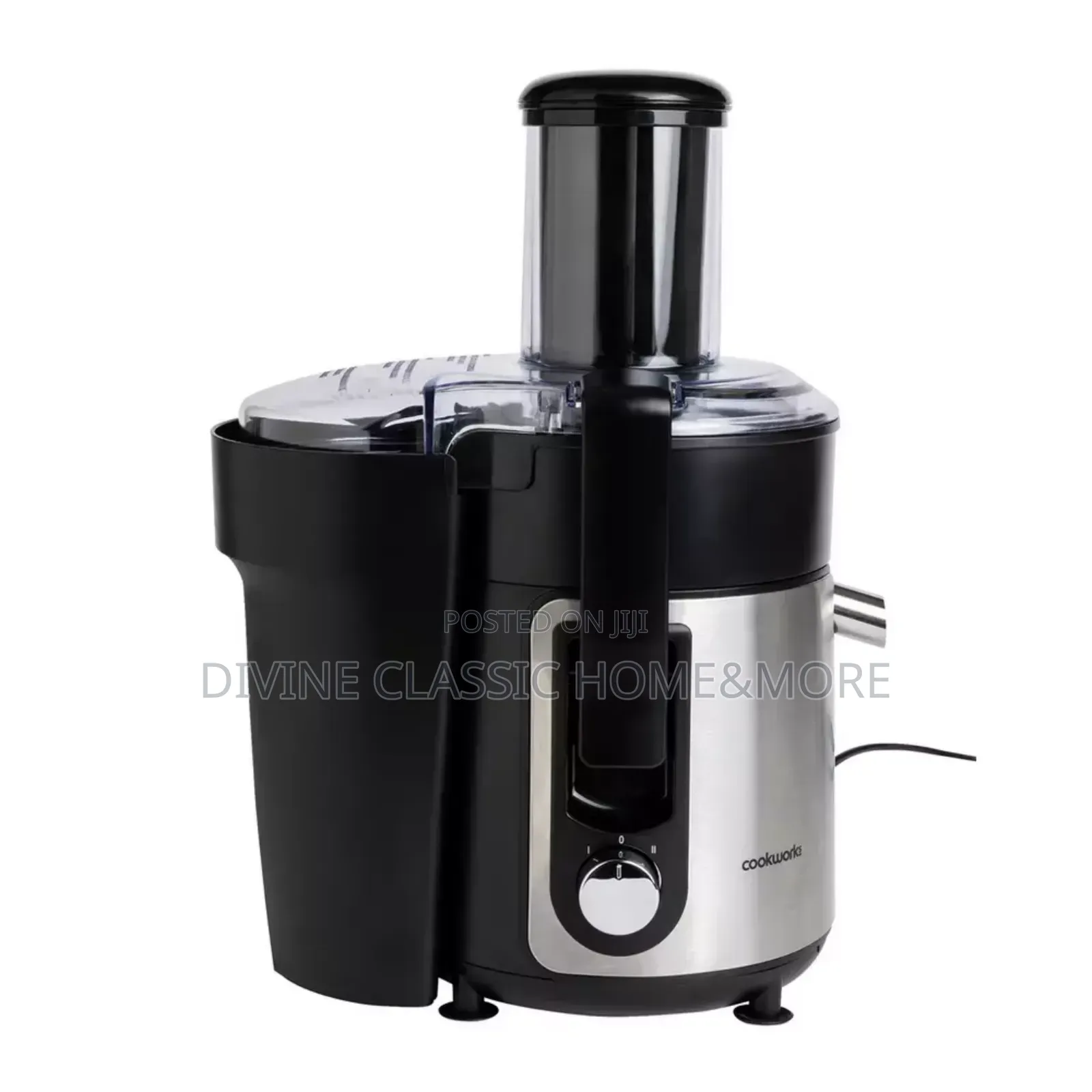 Cookworks Je3700-Gs Juicer - Black