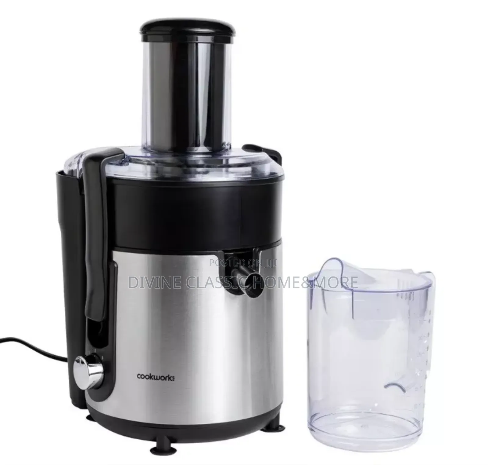 Cookworks Je3700-Gs Juicer - Black