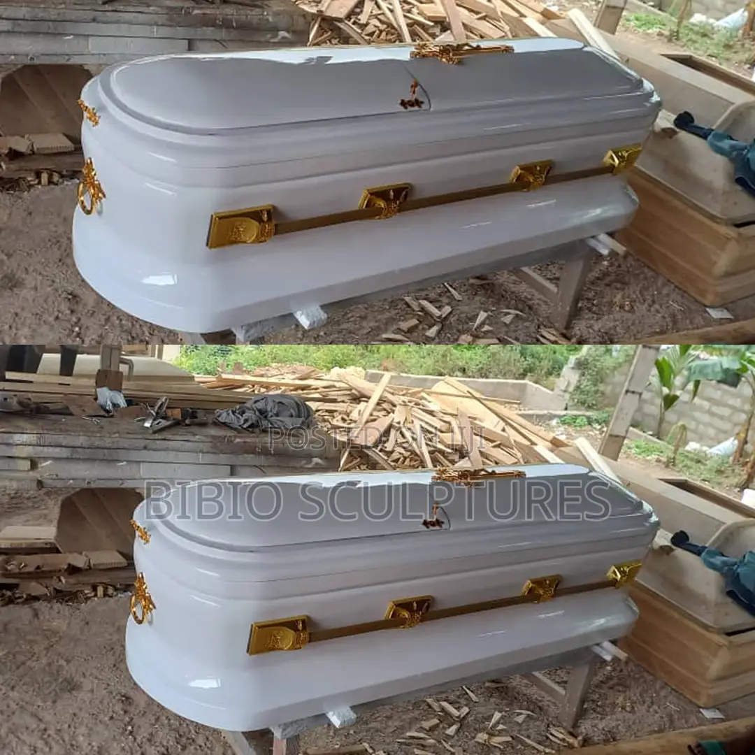 Ivory White Casket