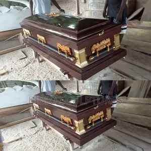 Majestic Ebony Brown Casket