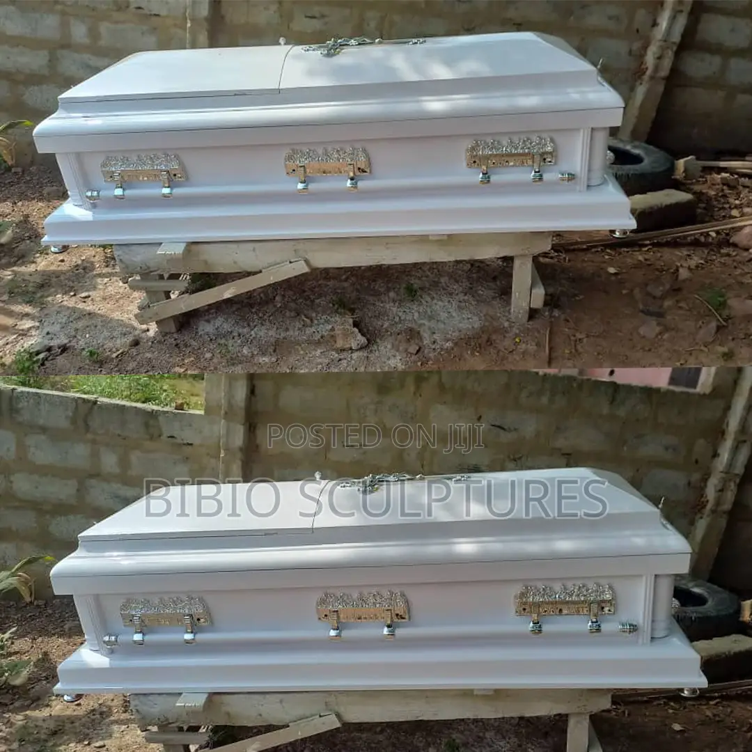 Celestial White Casket