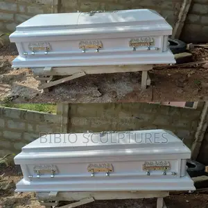 Celestial White Casket