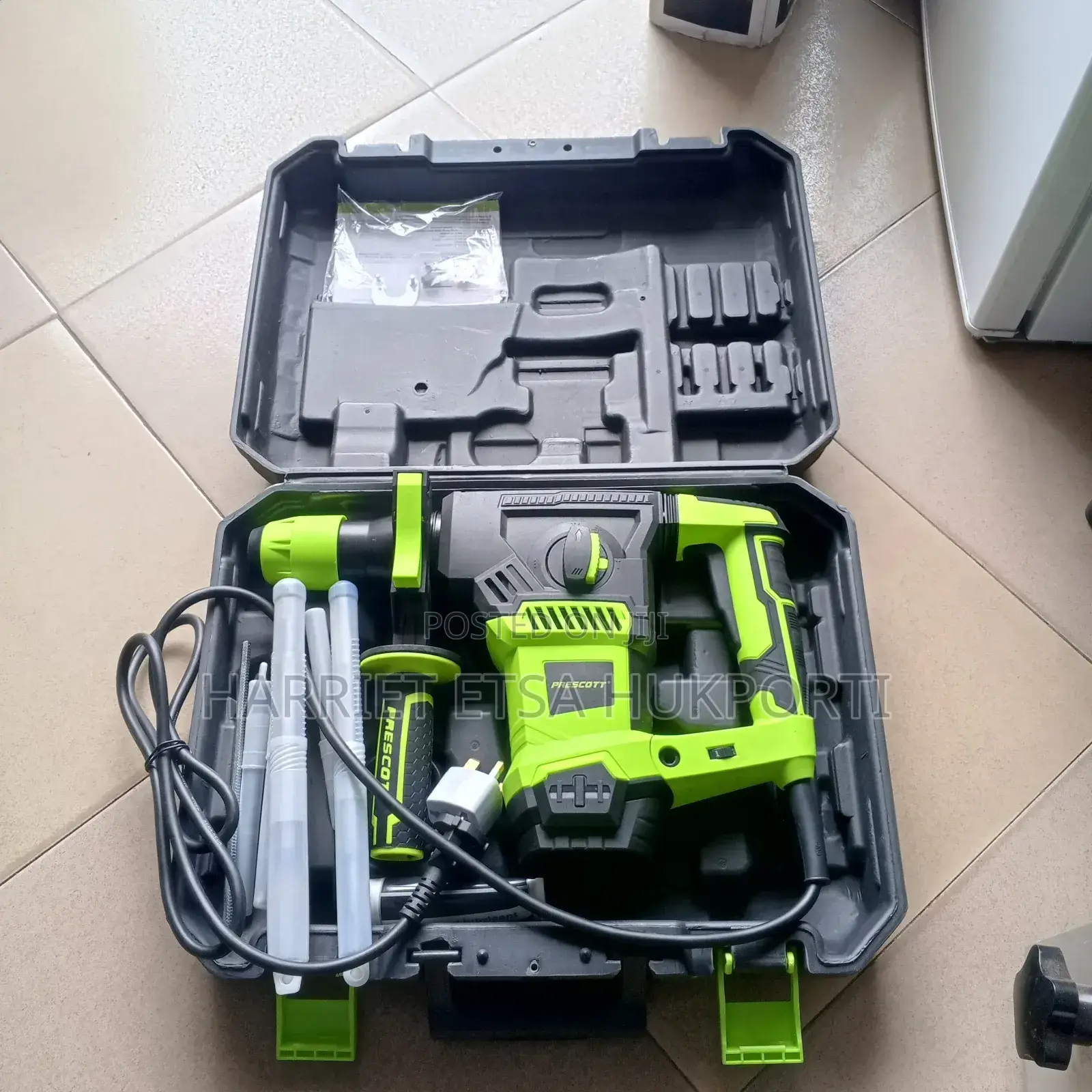 Brand New 1500w Prescott Rotary Hammer Drilling Machine