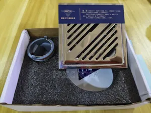Metal Floor Drain, Matt Black, Chrome Available