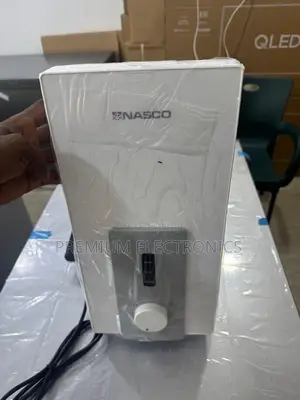 Nasco 4500w Vertical Instant Water Heater With Handheld Shower.