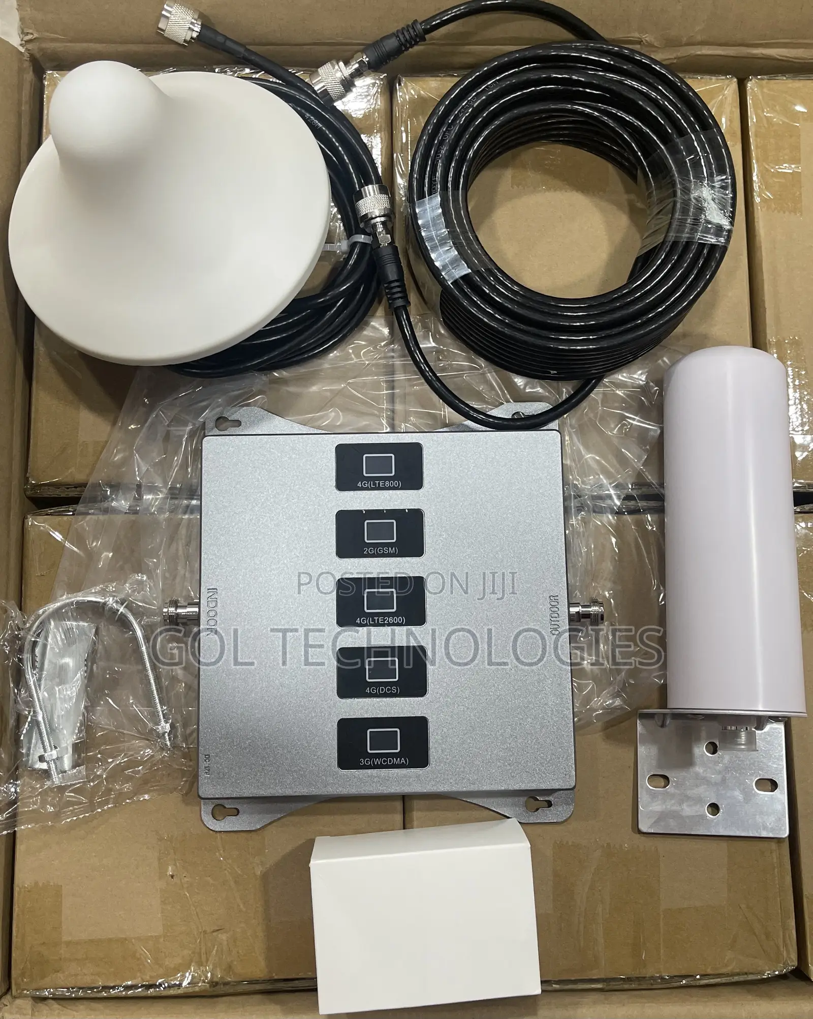 4g Network Signal Booster - High Power 5-Band Signal Booster
