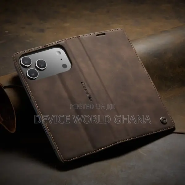 Case Me Leather Flip Case for iPhone 17promax 17pro 17 17air