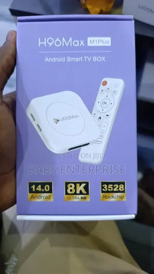 H96 Max M1 Plus 8k Android 14.0 Tv Box 4gb + 32gb