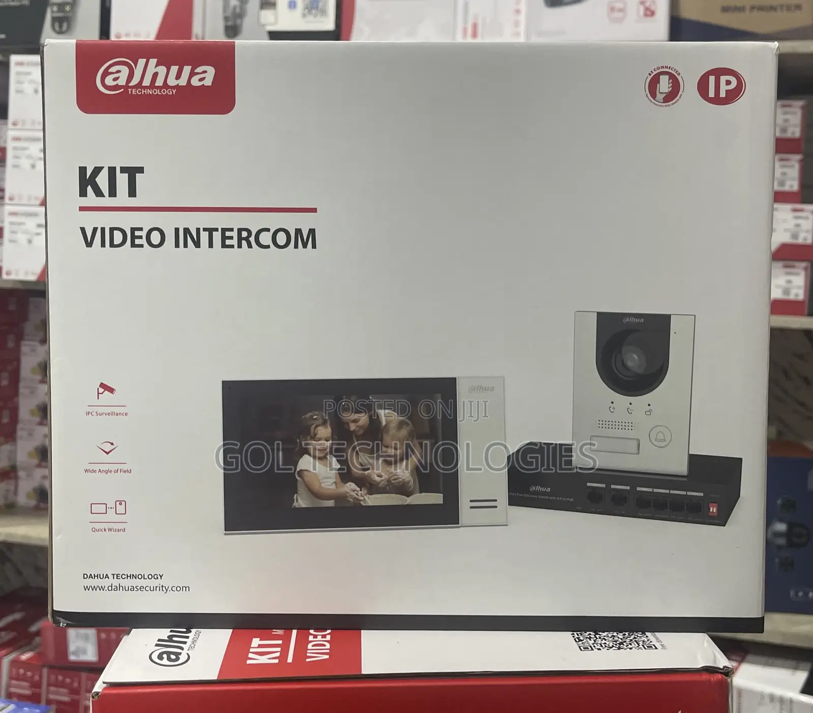 Dahua Video Intercom Ktp01l Video Intercom Kit Ip Villa Door Station
