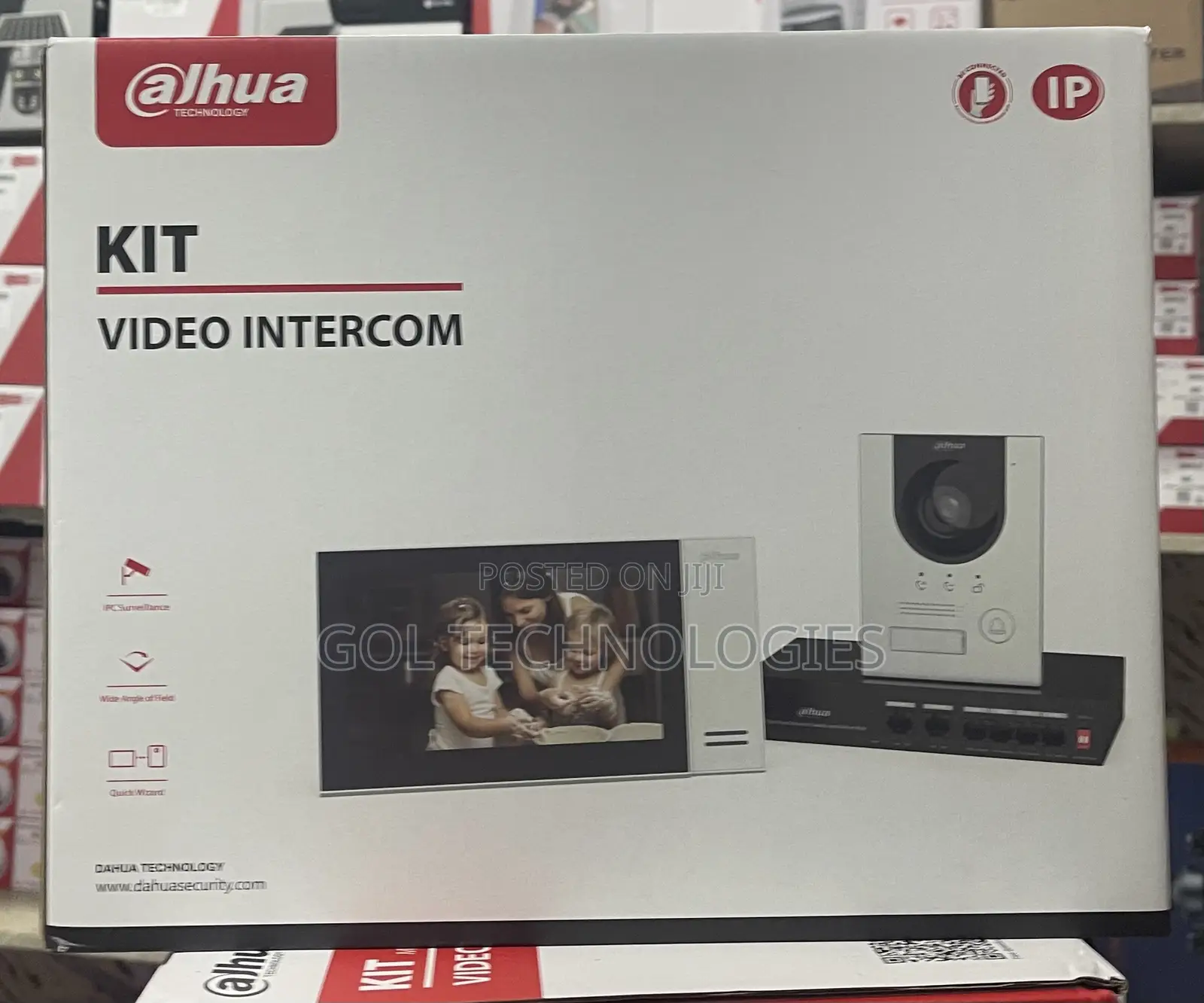 Dahua Video Intercom Ktp01l Video Intercom Kit Ip Villa Door Station