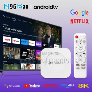 H96 Max M1 Plus 8k Android 14.0 Tv Box 4gb + 32gb