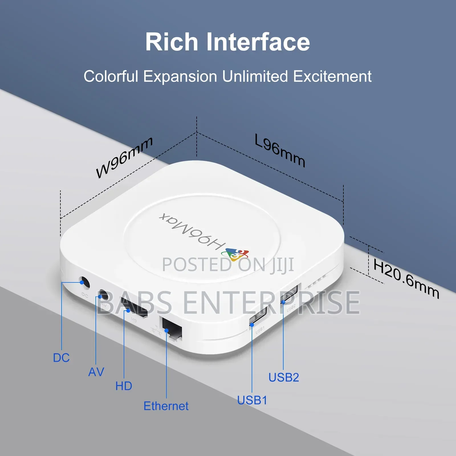 H96 Max M1 Plus 8k Android 14.0 Tv Box 4gb + 32gb