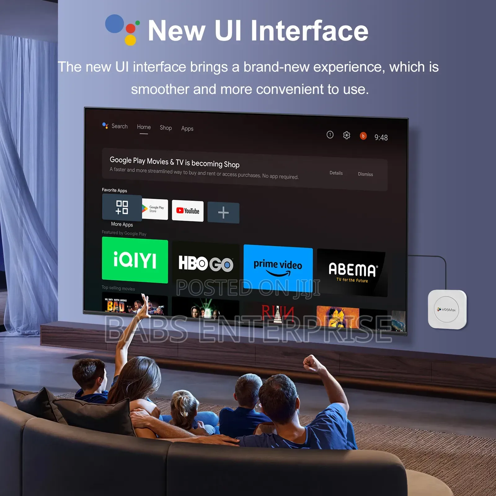H96 Max M1 Plus 8k Android 14.0 Tv Box 4gb + 32gb