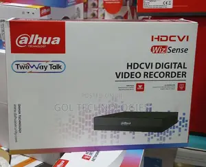 4 Ch Dahua DVR With Two Way Talk or Audio 2.0 Mp Wizsense