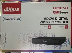 4 Ch Dahua DVR With Two Way Talk or Audio 2.0 Mp Wizsense