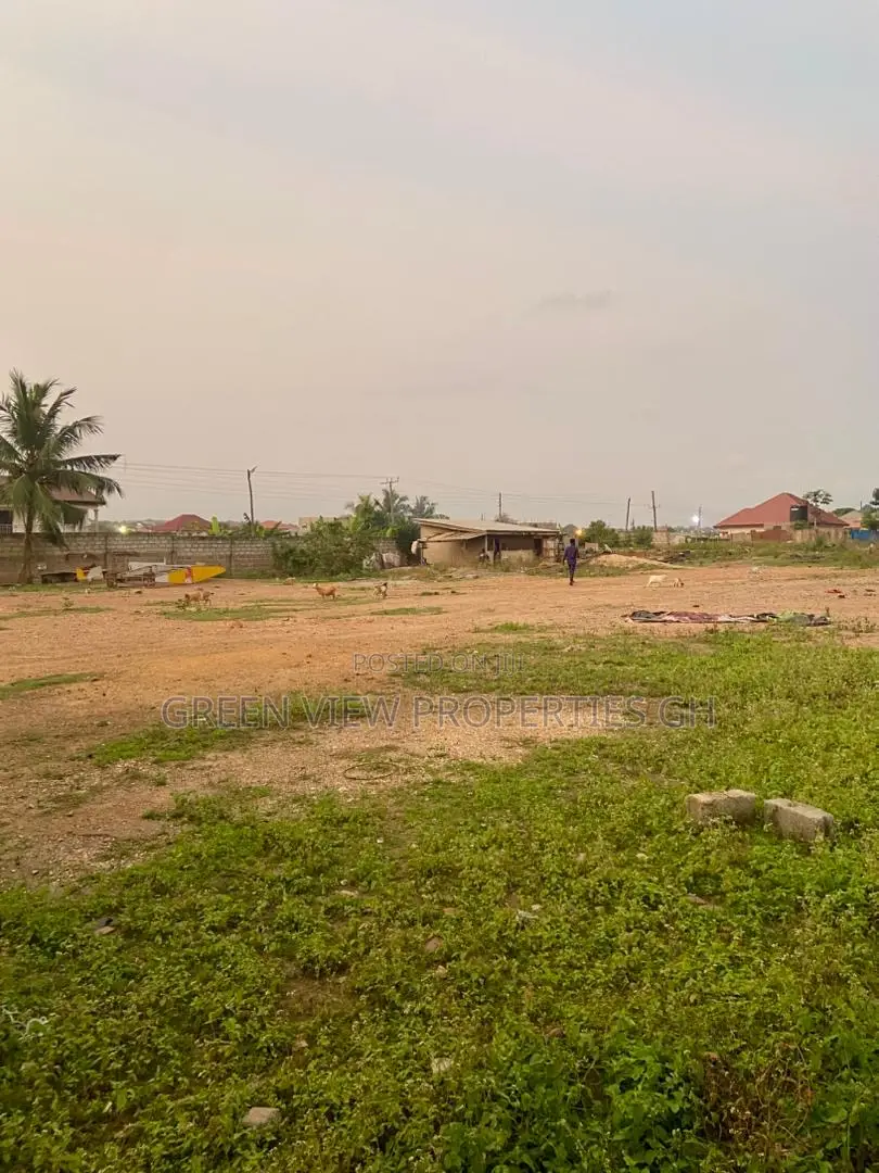Land for Sale Kasoa Krispo to Obolo Estate, Just by the Roadside.