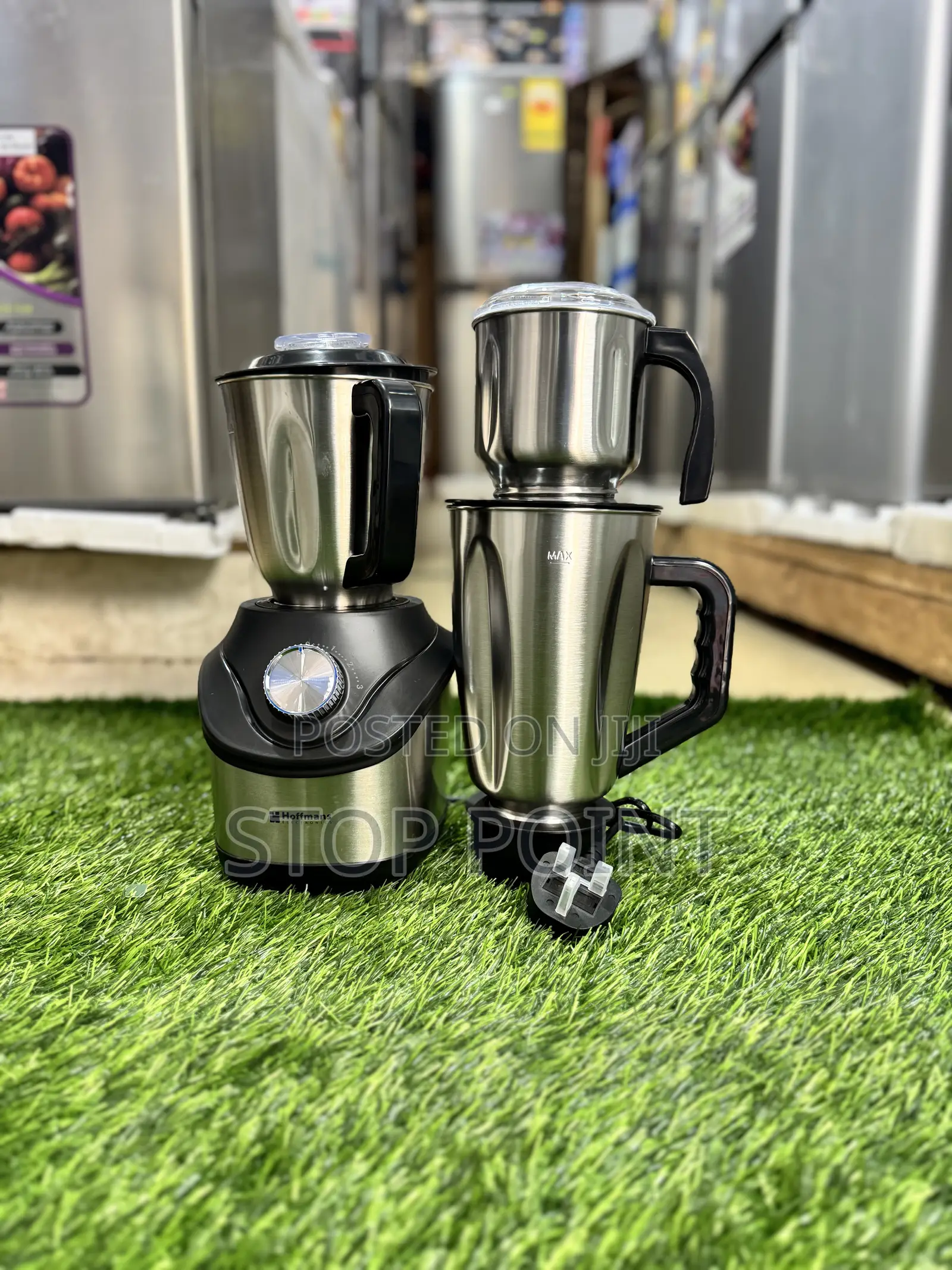 Hoffmans Stainless Steel Blender and Ice Crusher
