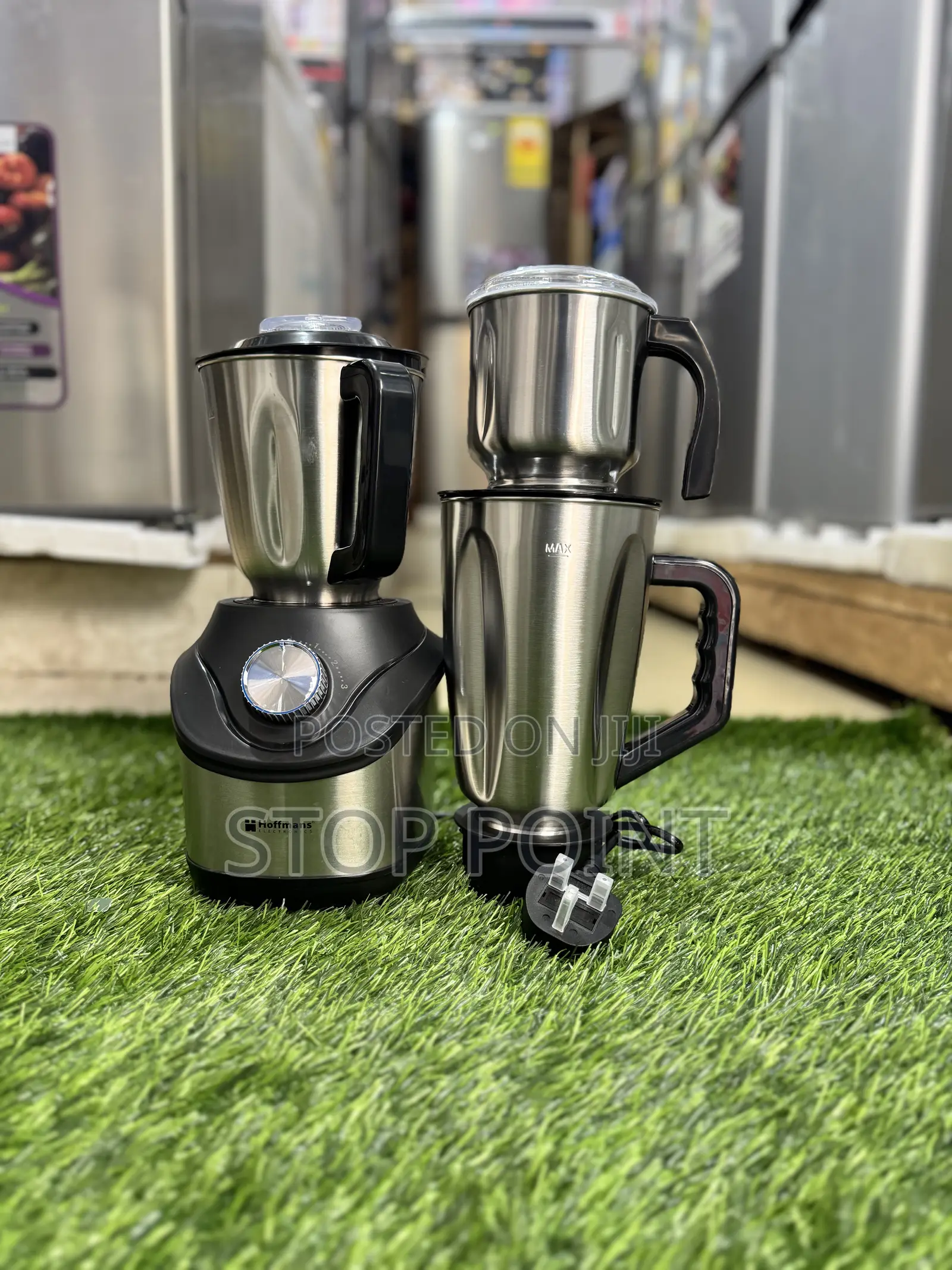 Hoffmans Stainless Steel Blender and Ice Crusher