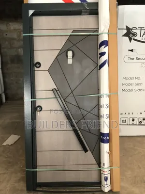 Exclusive Single Heavy Security Door Complete With Accessories