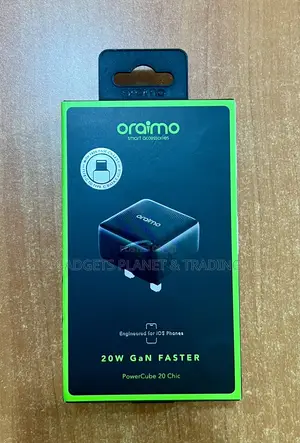 Oraimo Powercube 20 Chic 20w Gan Wall Charger + Type-C to Type-C Cable