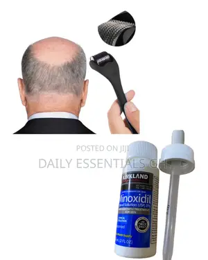 Hair Restoration Set – Minoxidil 5% Derma Roller