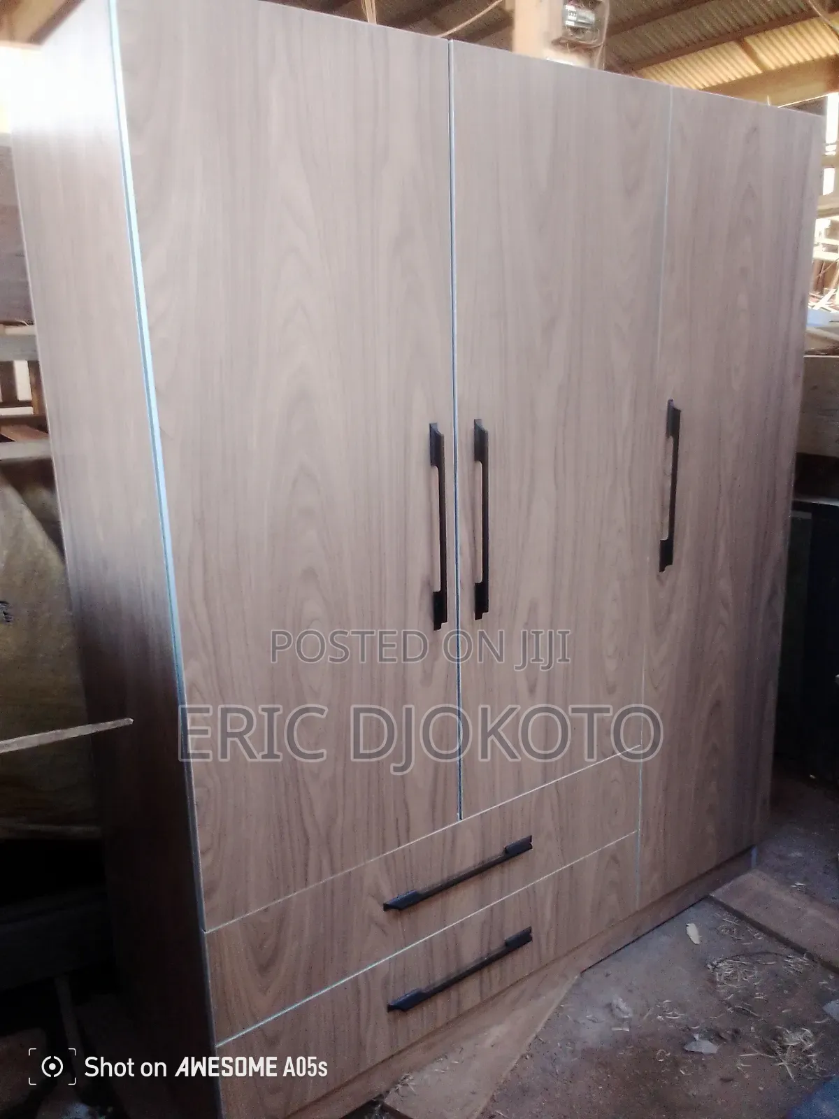 Big Wardrobe With Big Two Drawers