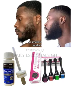 Kirkland Minoxidil + Derma Roller – Complete Hair Regrowth Package