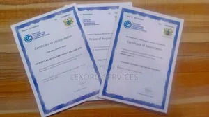Business Registration Certificate, Passport, Driver's License