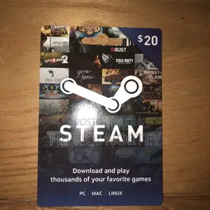 $20 Steam Gift Card