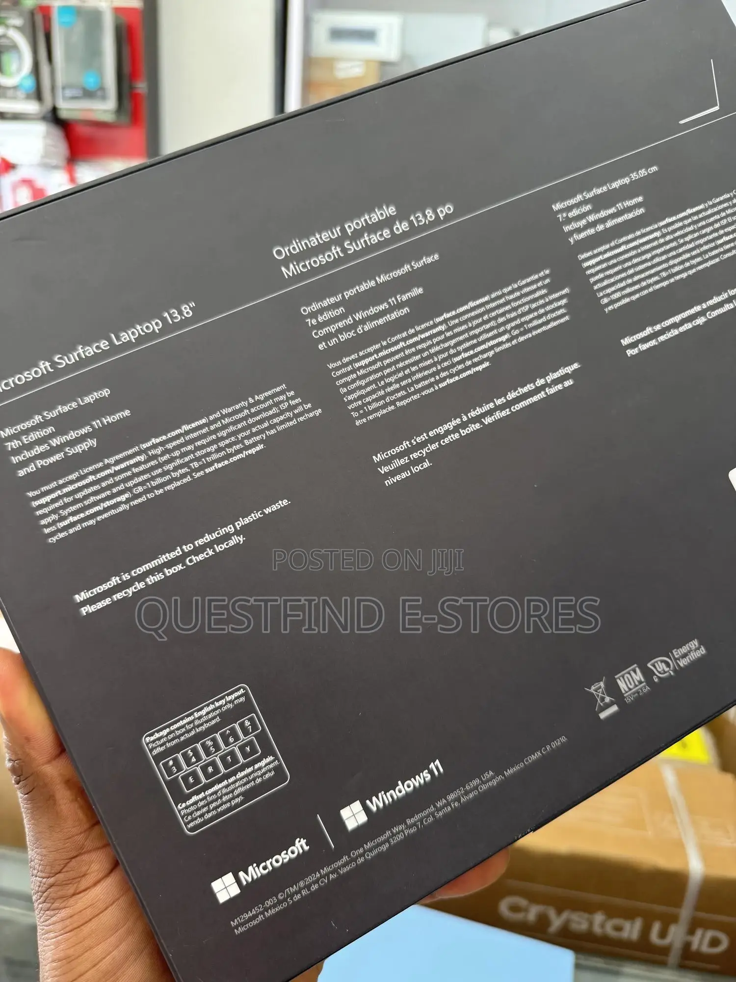New Microsoft Surface Laptop 7 16GB Qualcomm Snapdragon X Elite 512GB