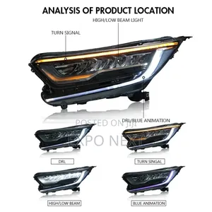 2017- 2019 Honda Cr-v Headlight Pair