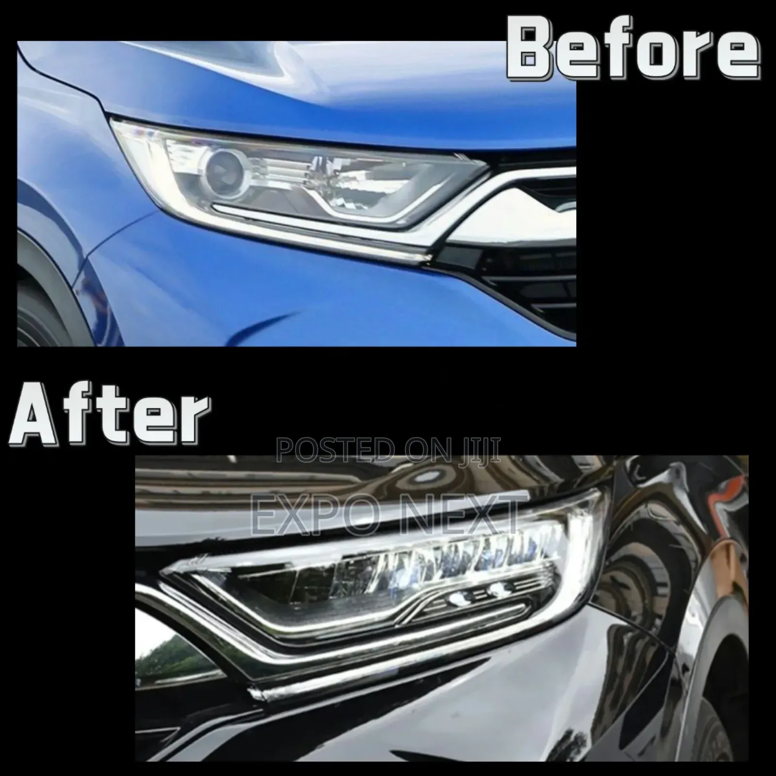 2017- 2019 Honda Cr-v Headlight Pair